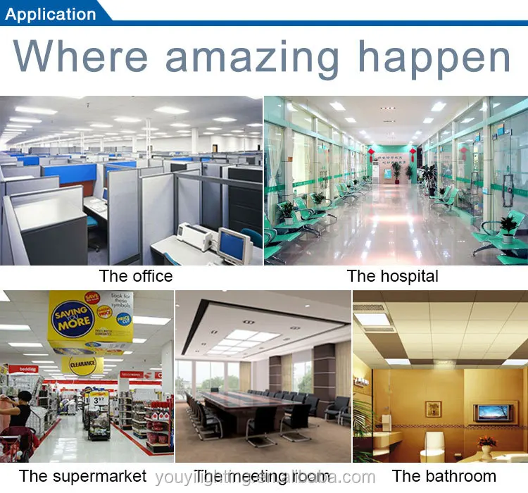 led work lamp 6w round led flat panel ceiling light CE ROHS Approval zhongshan new