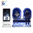 Immersive 9D Cinema Simulator With 1080P Full HD Virtual Reality Movies And Motion Egg Chair