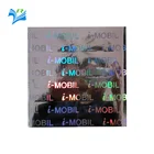 Custom laser holographic tamper evident security labels sticker