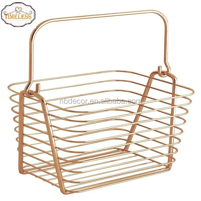 hot sale classico kitchen wire basket with handle