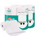 Premium Household Essentials Disposable Mega Roll Kitchen Paper Towels 2-Ply White