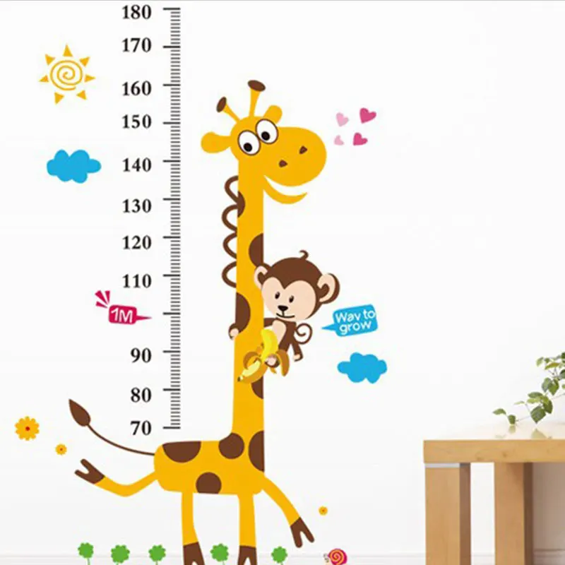 QnnPnnQ-Waterproof--Wall-Stickers-For-Children`s-Room-Living-Room-Home-Decoration-Height-Measuring-Cartoon-Sticker22220