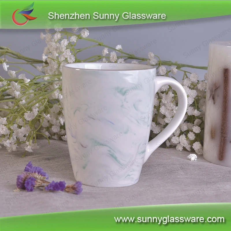 ceamic mug with ring handle / small ring handle mug