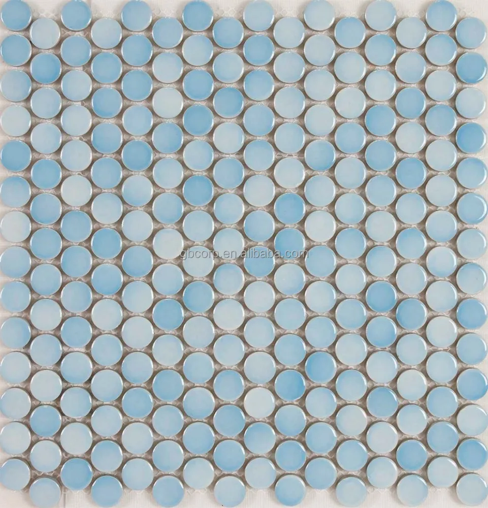 light blue pool tiles