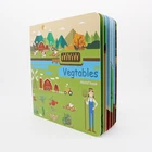 High quality children push button fancy sound books blank recordable books