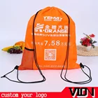 promotion dance drawstring backpack with mesh bottle pocket