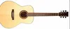 Musoo brand solid wood acoustic guitar handcraft guitar ebony fingerboard Natural color(FMT400)