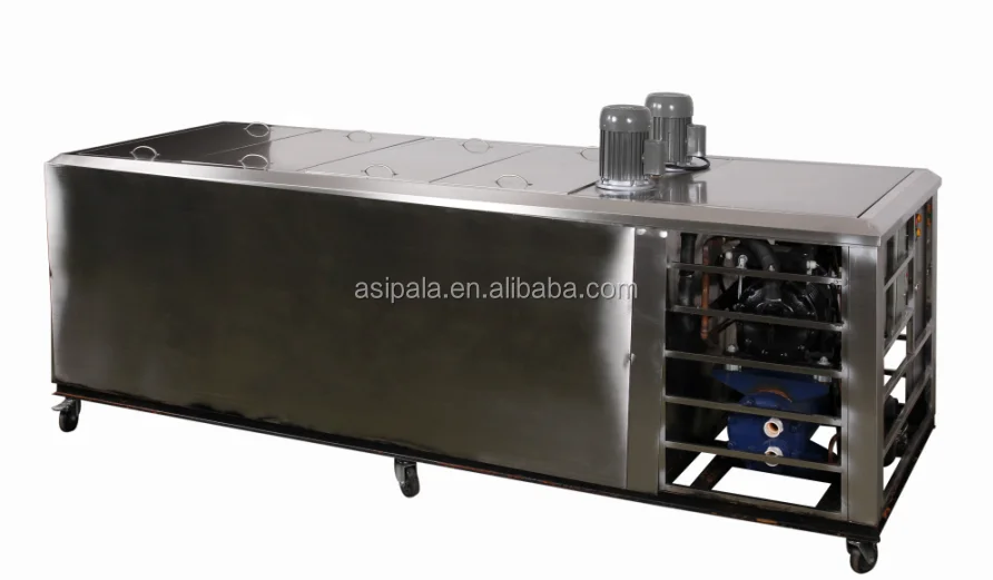 commercial clear ice block making machine /salt water and direct
