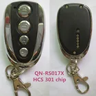 QN-RS017X 433.92Mhz rf HCS 301 Rolling Code Remote Control with 5 holes for programming