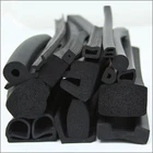 Black Rectangle EPDM Sponge Rubber Profiles