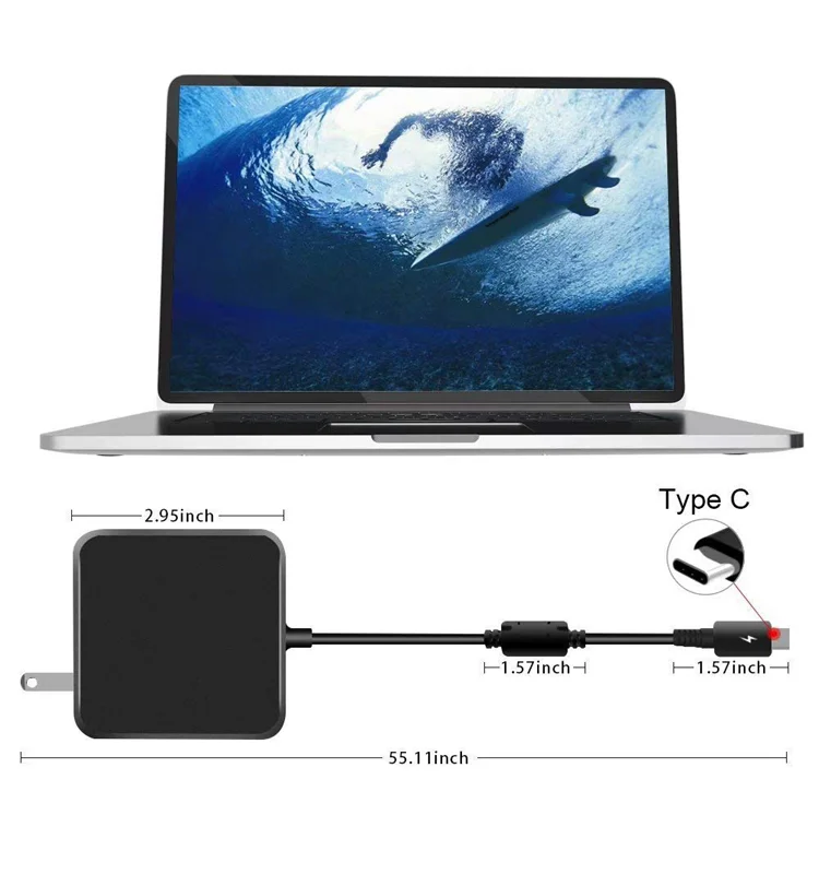 W W V A A Type C Pd Fast Charger Usb C Power Laptop