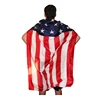 Political campaign gifts promotional blank sublimation cape flag banners national printing custom flags