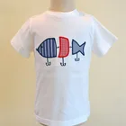 2018 fashion custom design baby clothes casual wear little boy back to school shirt kids t shirt