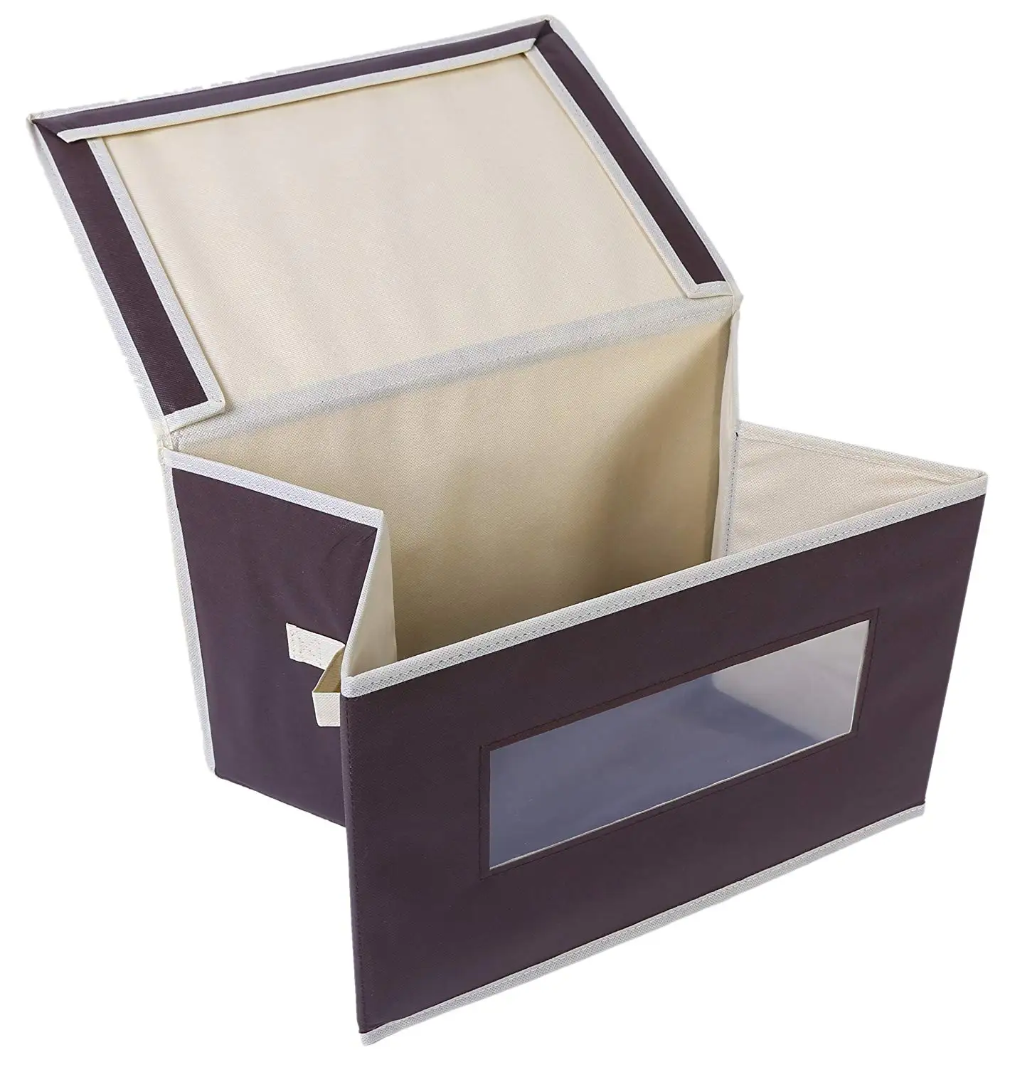 collapsible houseware foldable nonwoven decorative storage boxes