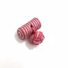 Fabric knot colorful silk knitted cufflinks