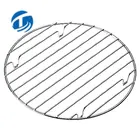 Durable stainless steel round cooling rack