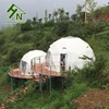 Transparent PVC Soccer Dome Geodesic Dome House Tent Camping