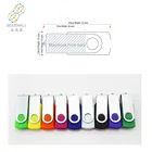 Free logo print/ Plastic swivel usb flash drive 2.0/ 64gb 128 gb usb flash memory