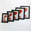 Best prices good quality black white big size photo frame, customized size chinese picture frame