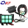 CNKF relay fuse box 6 engine relays compartment insurance relay holder with 2M wire harness and 6 switch