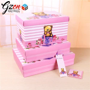 printing full color baby shoes clothes packaging folding paper