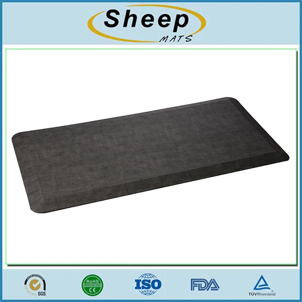 China decorative anti fatigue floor comfortable pvc kitchen mat