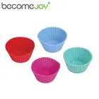 Manufacture custom silicone round cup cake bake cupcake baking molds