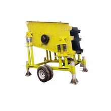 LZZG mining mobile vibrating screen support