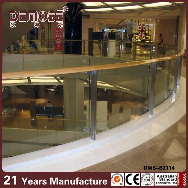 concrete balusters for glass railing