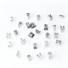 Top metal letter l cookie cutter molds letters set