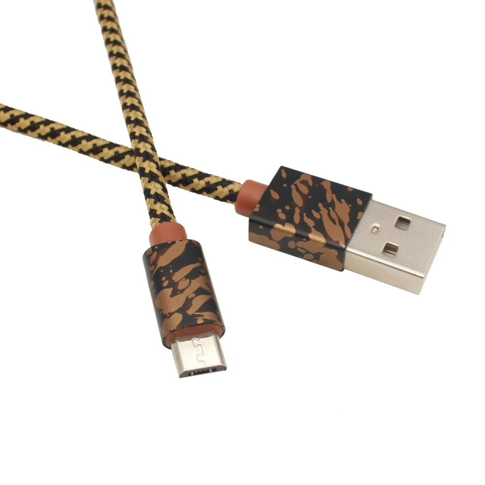 OEM ODM Micro Usb 3m 1m 2m 1.5m Aluminum Alloy Shell with Nylon braided Usb Cable for phone Quick Charge Support Data Transfer - ANKUX.COM