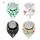 Bottom Price Wholesale organic baby drool bibs Extra Soft organic cotton