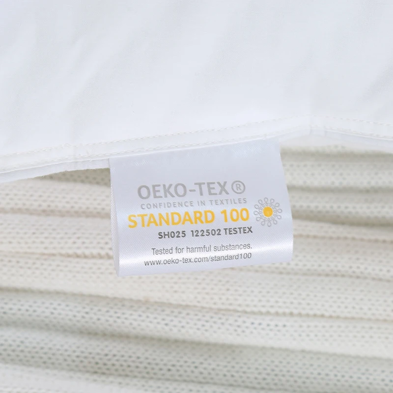 5% white goose down 95% white goose feather box stitched with baffles mattress topper protector - Jozy Mattress | Jozy.net