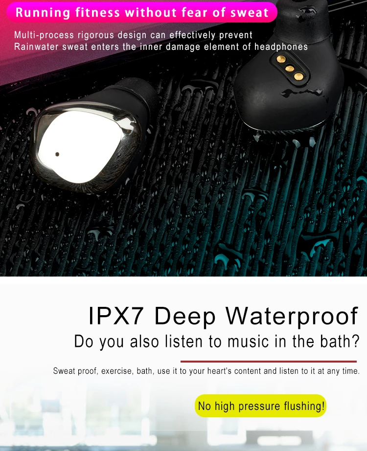 X26 earphone Mini TWS In Ear BT Earphone wireless Headphone hifi Twins True Wireless Earbuds - ANKUX.COM