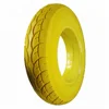 300-8 325-8 350-8 Universal Flat free tire pu wheel for wheelbarrow