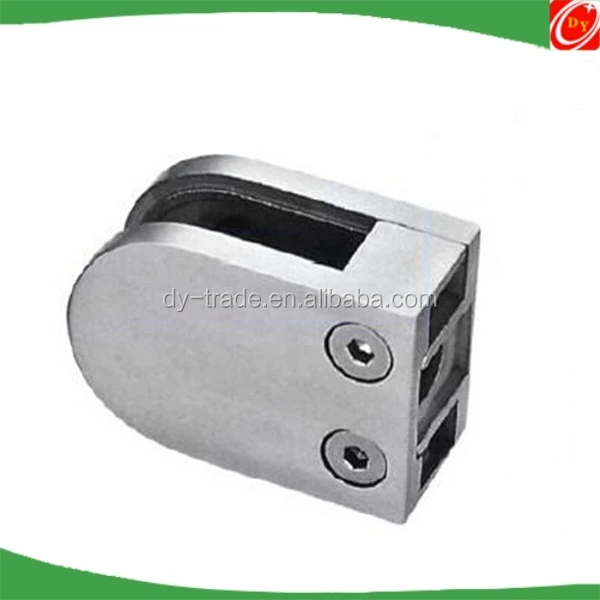 stainless steel casting glass clamp,glass holder, U shape glass clips