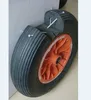 various PU foam wheel steel or plastic rim pu flat free wheelbarrow wheels rubber tire