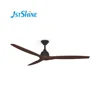 Hot sell 60" Ceiling Fan with Solid Wood 3F Blede