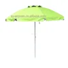 apple green aluminum pole fiberglass rib beach paper umbrella