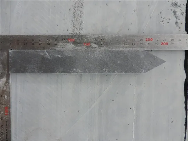工場直接価格手作り装飾矢印形状30*4センチカットエッジ黒い石植物ラベル安い植物マーカー用ガーデン仕入れ・メーカー・工場