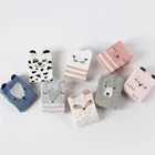 3D knitting children cute very cheap tube cotton socks