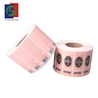 China Supplies Transparent Pvc Vinyl Sticker and Clear Pvc Sticker Label