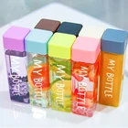 Plastic square water bottle ,outdoor sports Shaker Flask