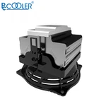 Pccooler V1 pure copper silent 10cm/100mm cpu fan cpu cooling radiator fan cpu cooler for AMD Intel 775 1151 1150 1156 1155
