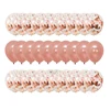 Amazon Hot Selling 30 pack 12'' Rose Gold Balloons 10 Rose Gold Latex Balloon 20 Rose Gold Confetti Balloon Party Supplier