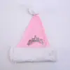 China Factory Christmas Party Hats Christmas Novelty Hat Pink Christmas Decoration