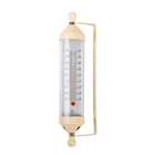 Liquid Crystal Thermometer Strips Oil Filled Garden Thermometer Bronze