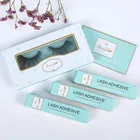 Mink lashes strip adhesive waterproof glue for strip false eyelashes