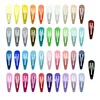 2 Inch hair clips no slip metal hair clips snap barrettes for girs toddlers kids women accessories 40 colors hairpins