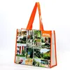 Factory eco-friendly durable handled laminated pp non woven shopper bag